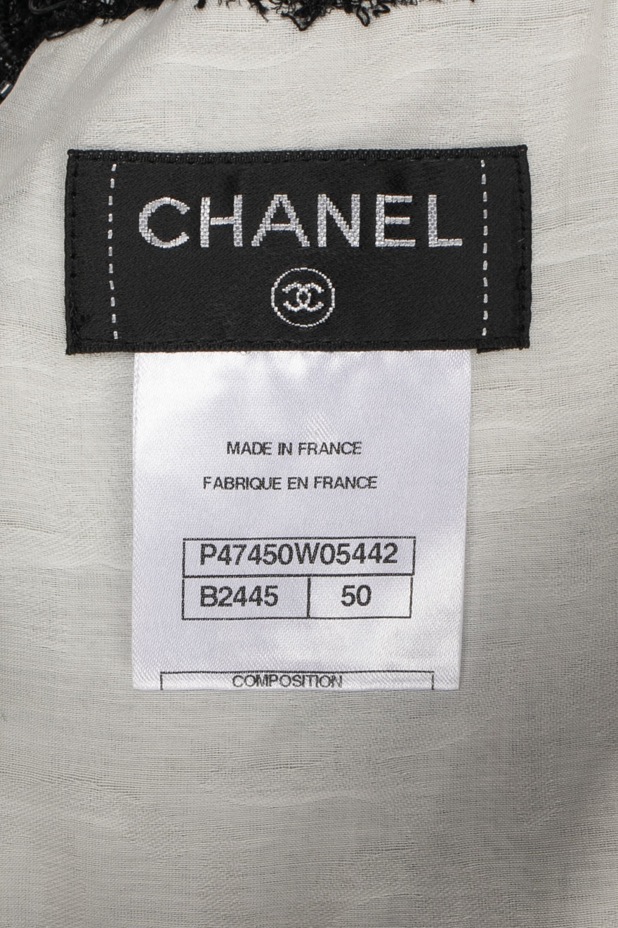 Haut en dentelle Chanel 