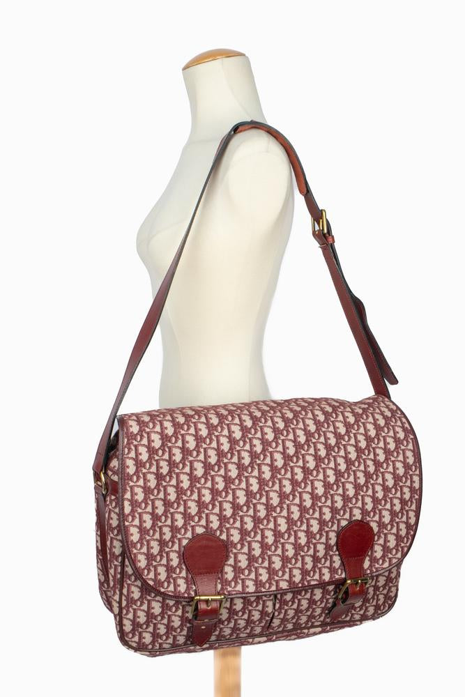 Sac Messenger Christian Dior 1980's