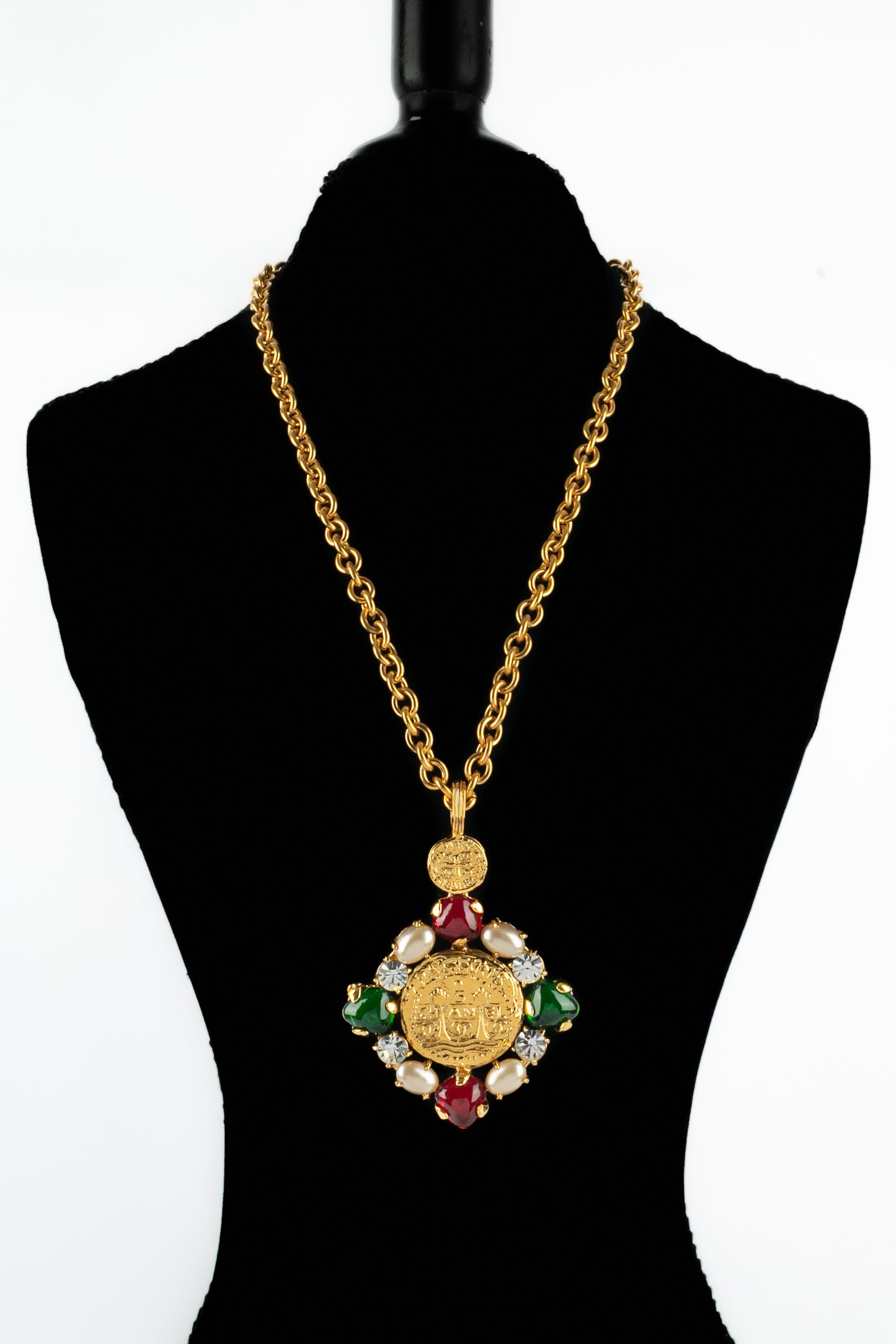 Collier pendentif Chanel 1993