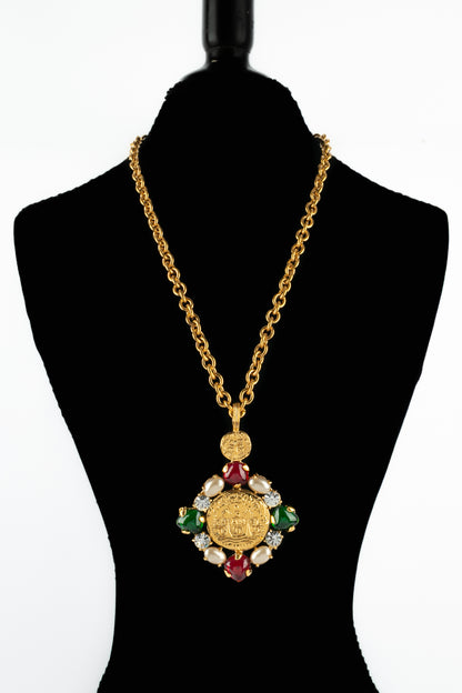 Collier pendentif Chanel 1993