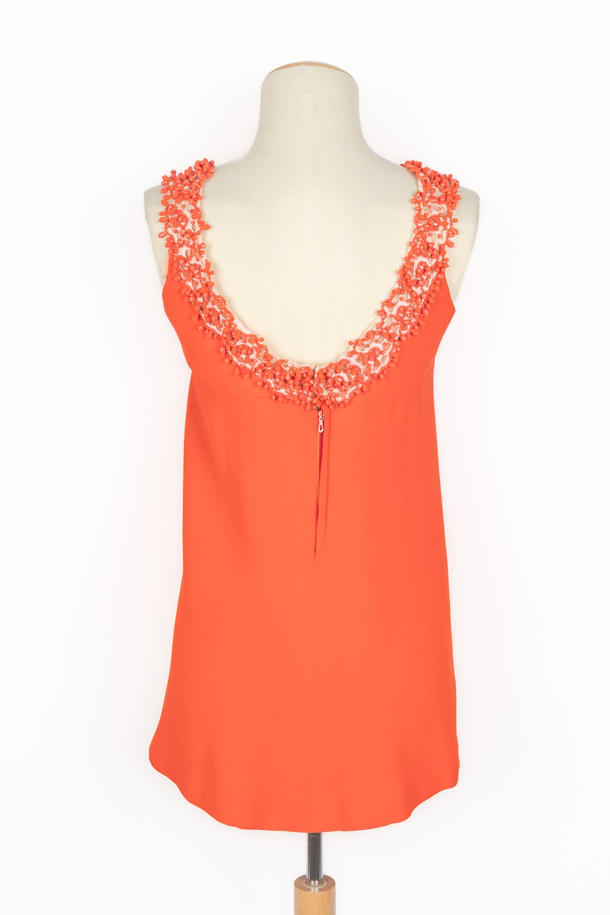 Robe perlée Carven 1960's