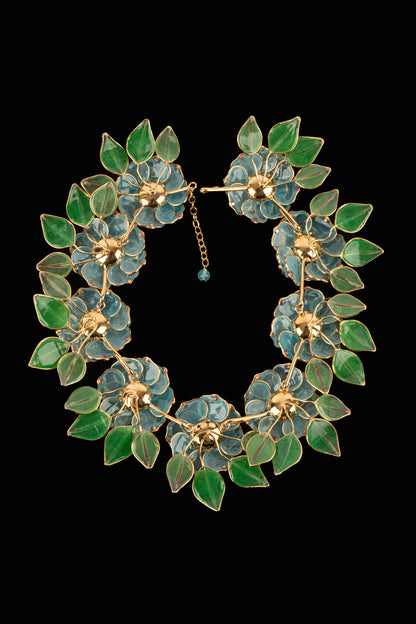 Collier fleurs Augustine