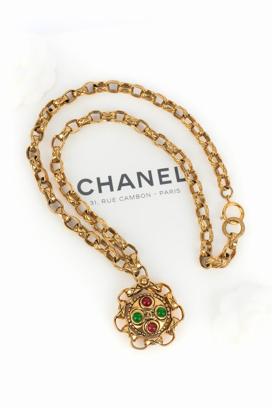 Collier pendentif Chanel 1989's