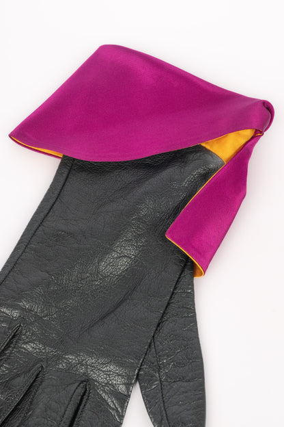 Gants en cuir Christian Lacroix