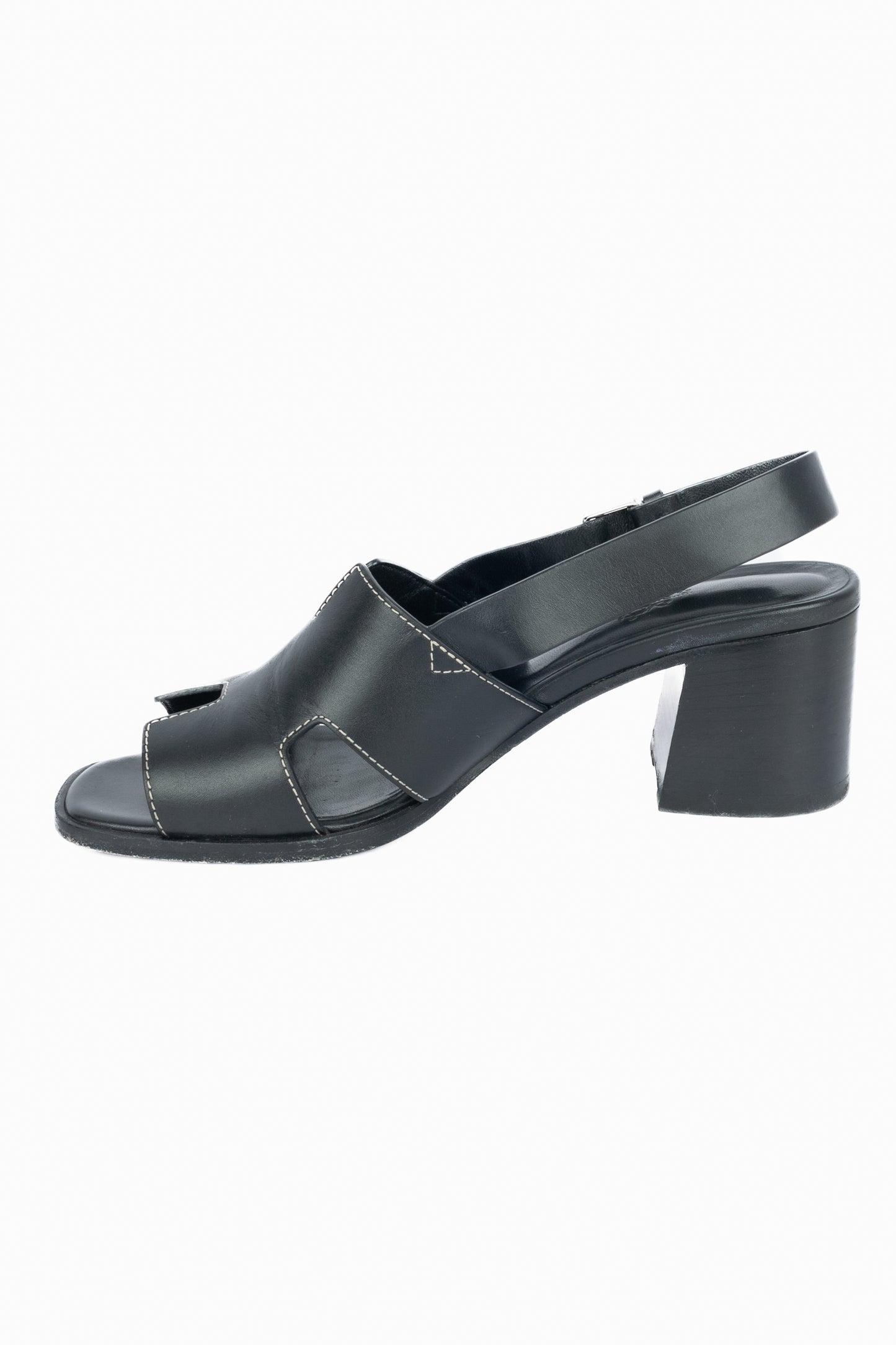 Sandales "Elbe 60" en cuir Hermès