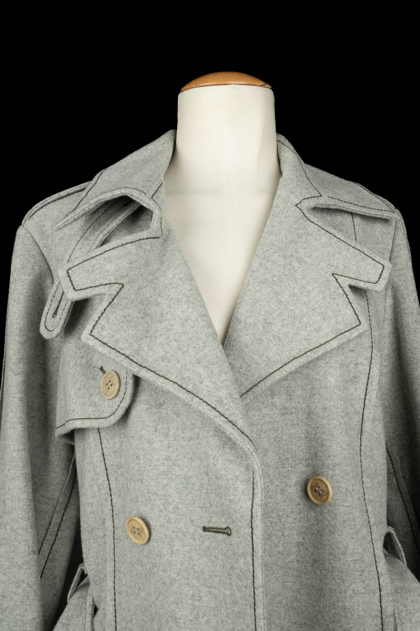 Manteau en laine Dior 2006