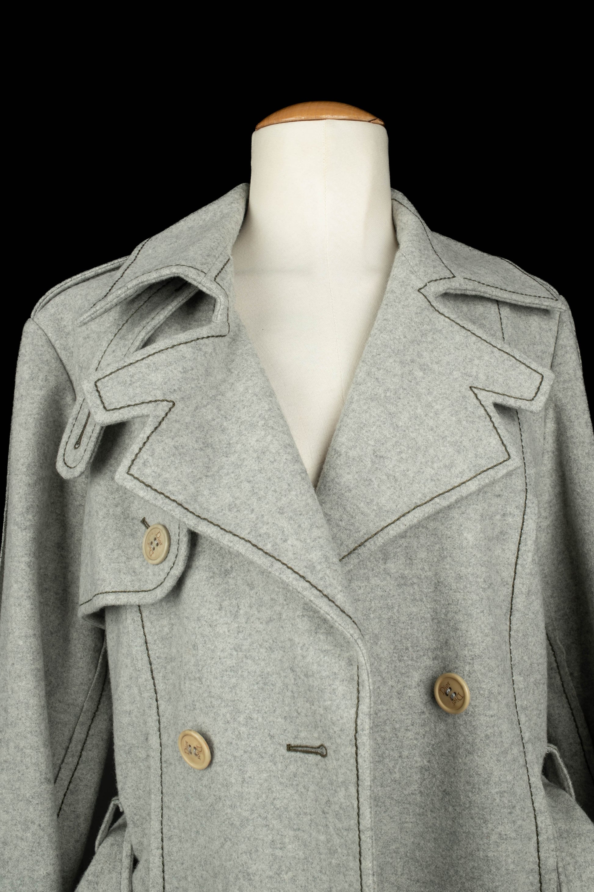Manteau en laine Dior 2006