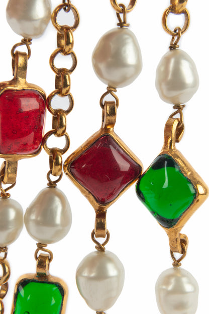 Collier croix Chanel 1994