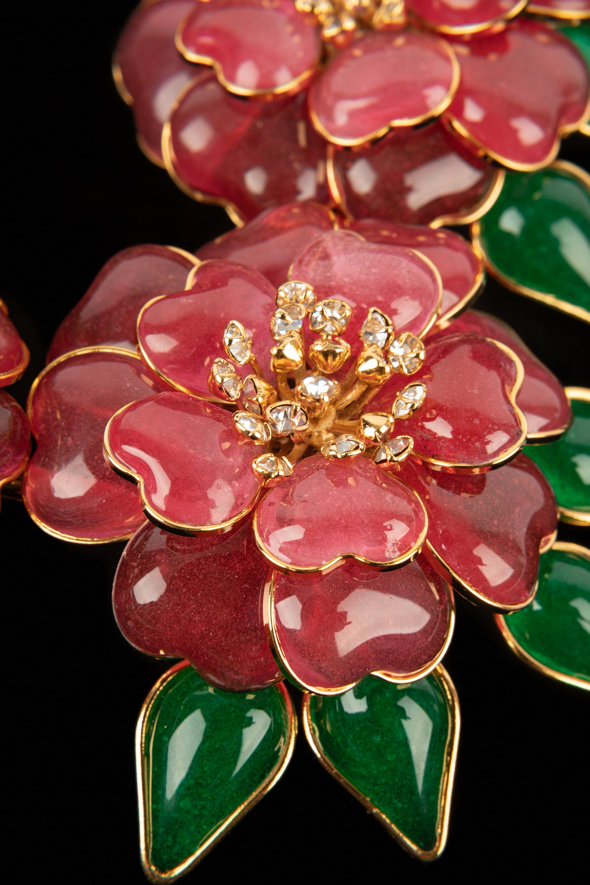 Collier fleurs Augustine