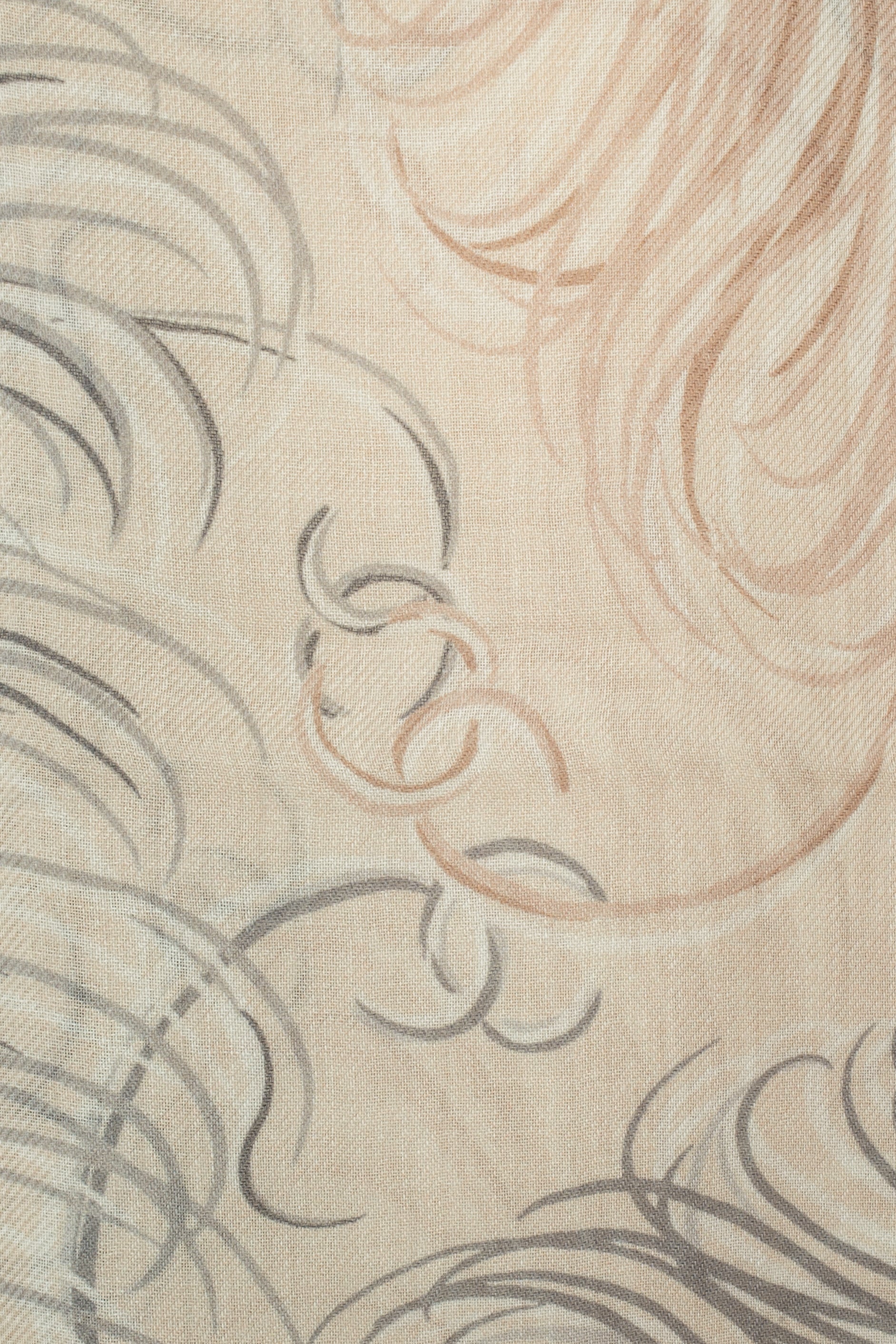 Foulard en cachemire Chanel Printemps 2025