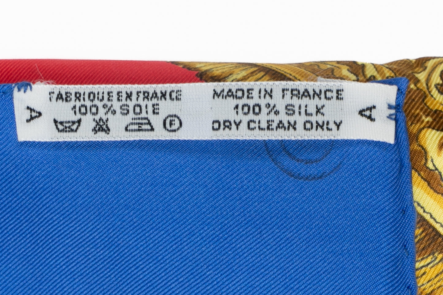 Foulard / carré "Selle à housse" Hermès