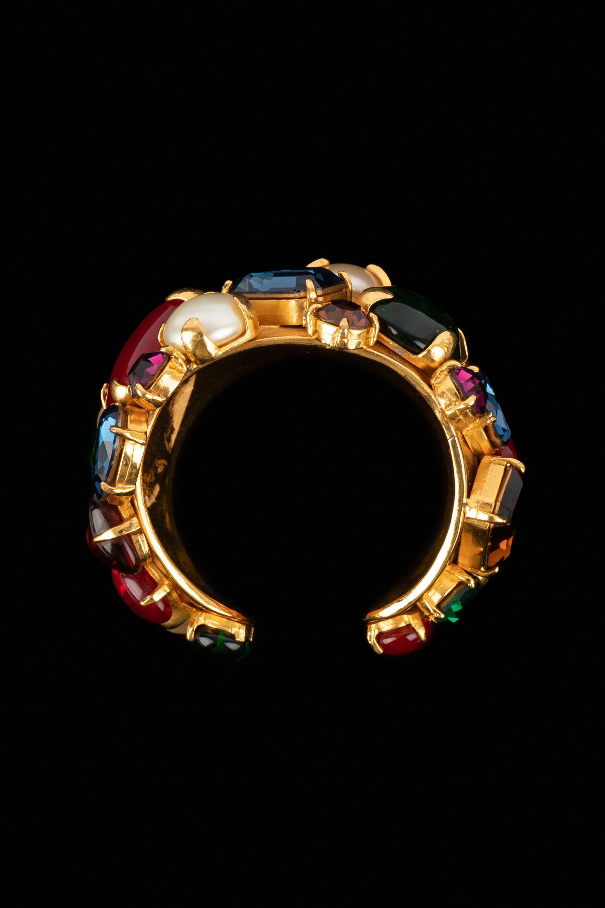 Bracelet manchette Chanel 1990's