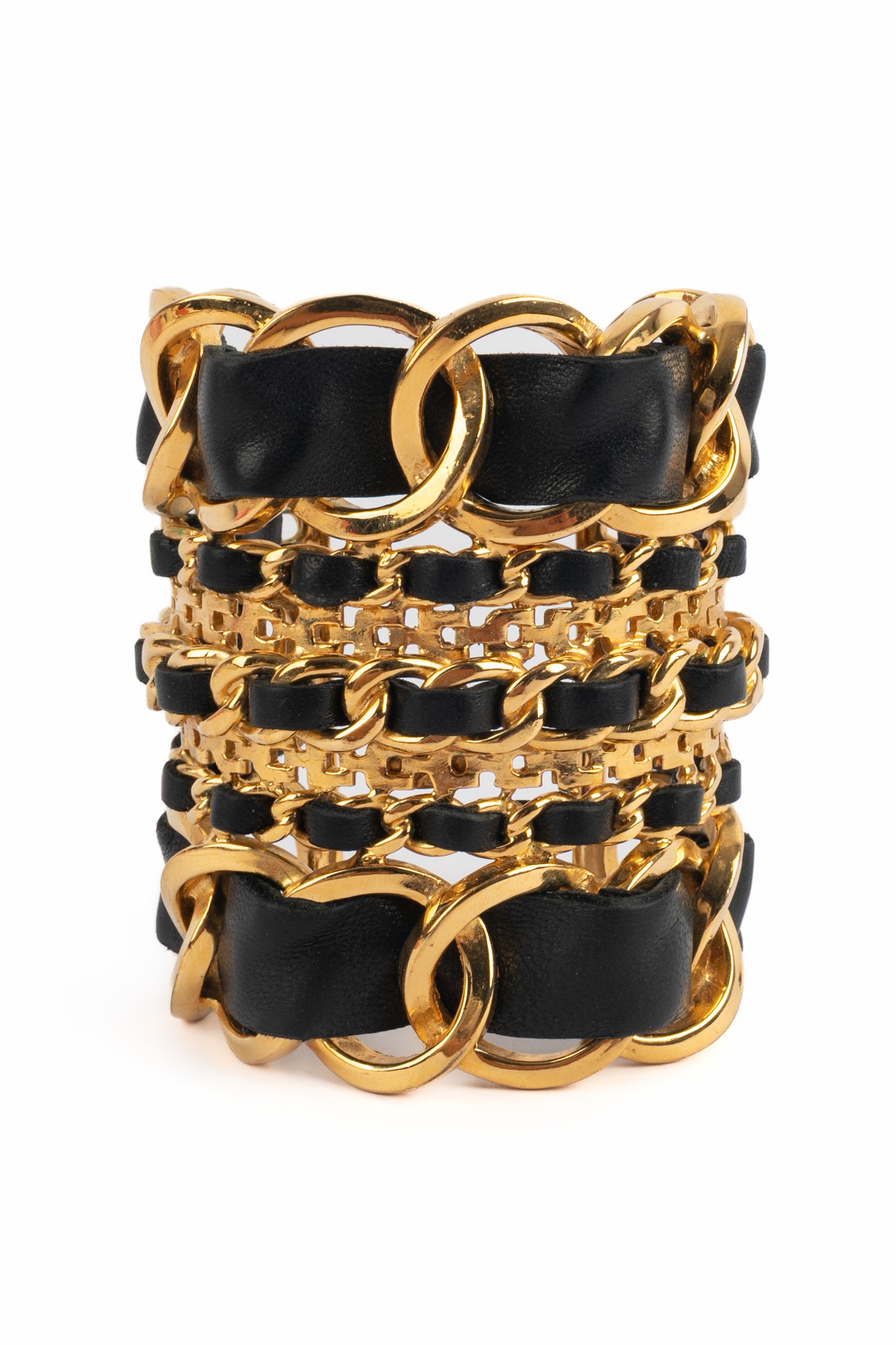 Bracelet manchette Chanel Hiver 1991