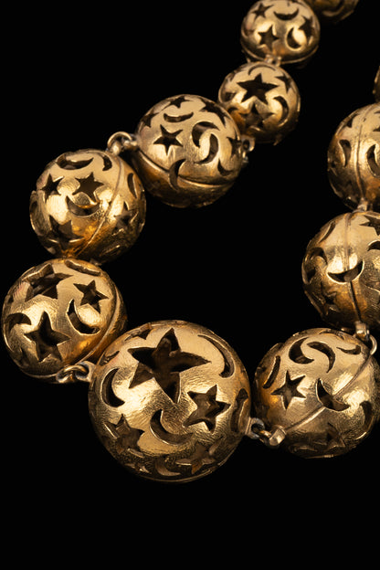 Collier ras du cou Yves Saint laurent 1980's