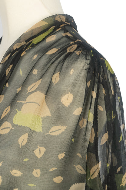 Robe vintage en mousseline