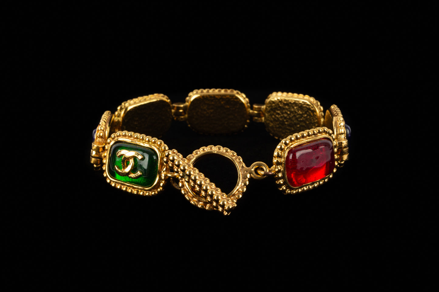 Bracelet articulé Chanel 1996