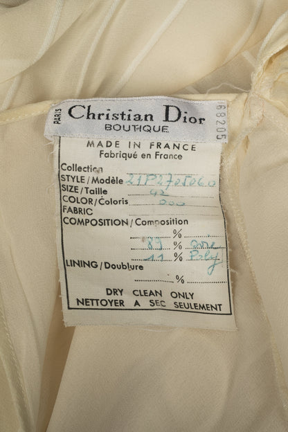 Haut en soie Christian Dior 