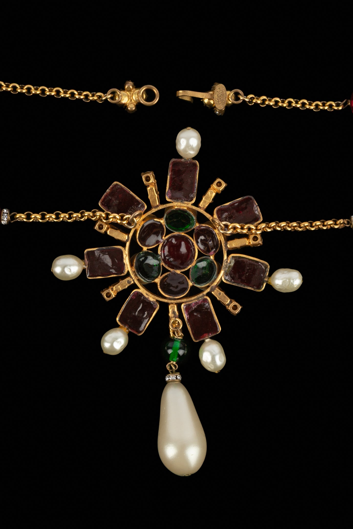 Collier pendentif Chanel Automne 1993