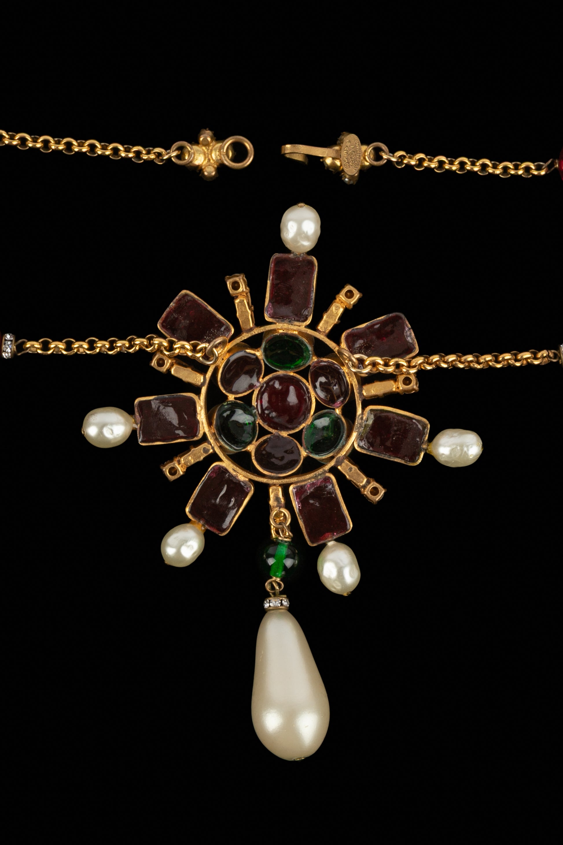 Collier pendentif Chanel Automne 1993