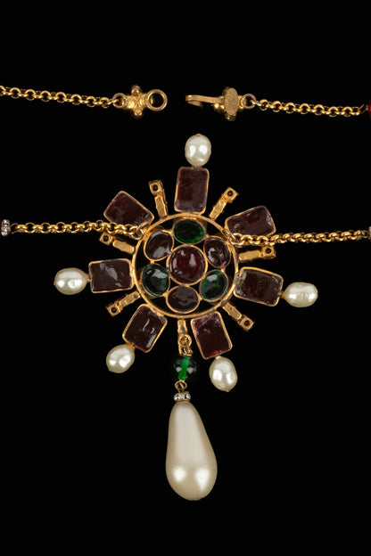 Collier pendentif Chanel Automne 1993