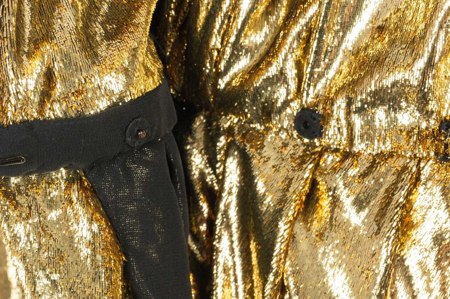 Robe dorée Guy Laroche Haute Couture