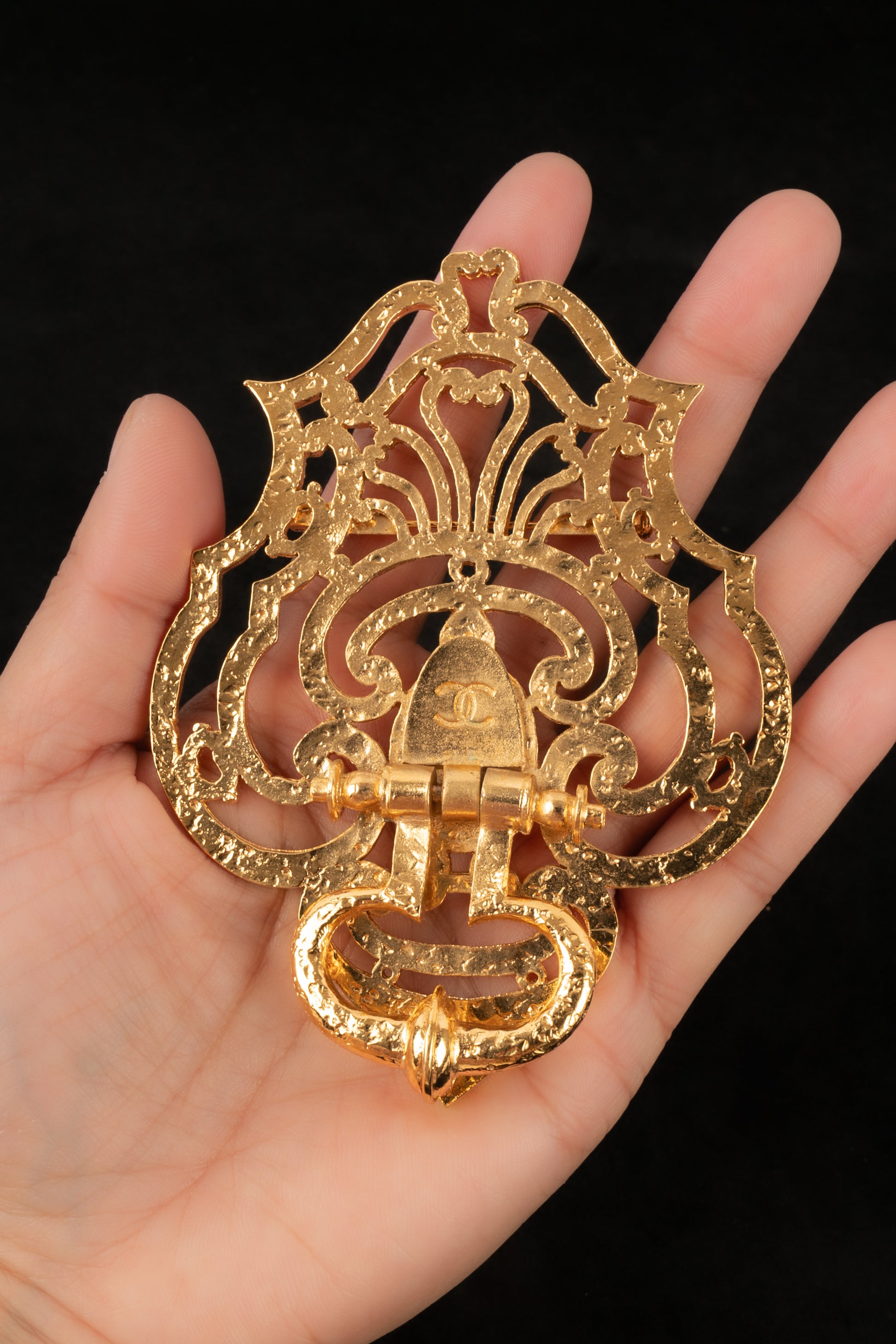 Broche heurtoir Chanel Haute Couture 1988-1990