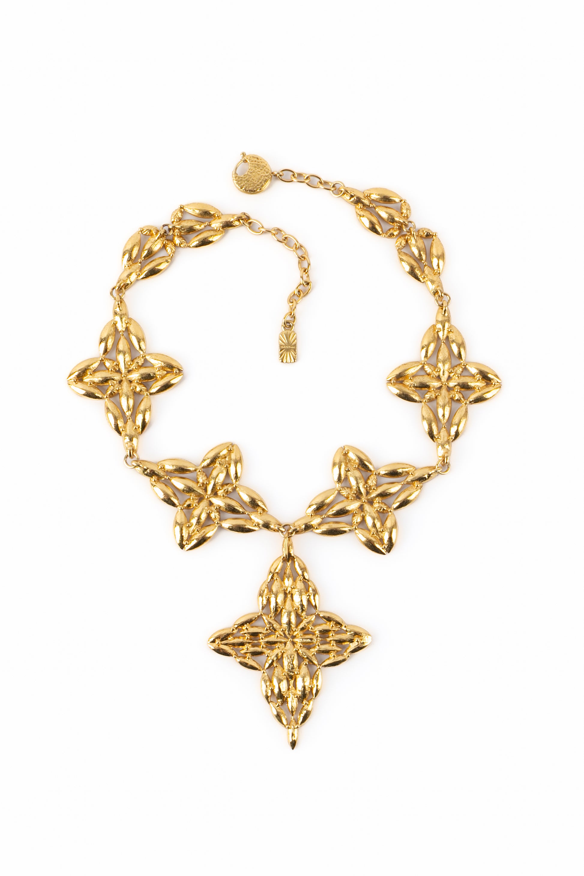 Collier strassé Yves Saint Laurent