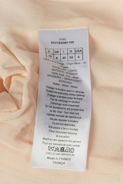 Manteau en laine rose Dior 