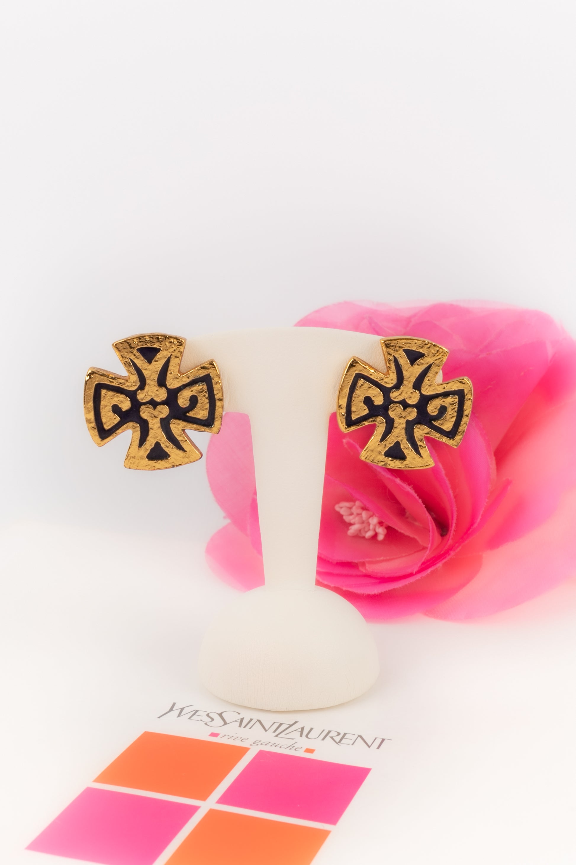 Boucles d'oreilles Yves Saint Laurent