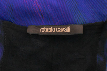 Robe en soie Cavalli