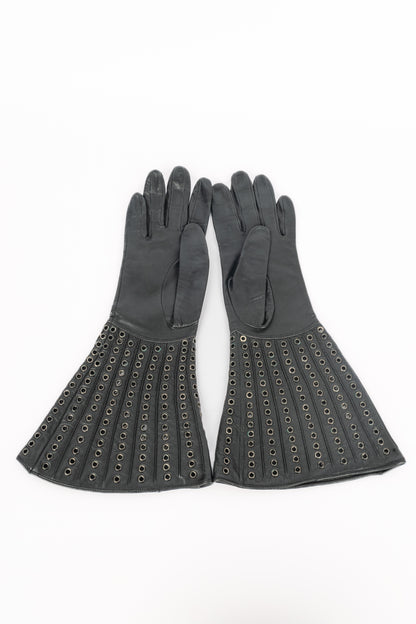 Gants vintage en cuir