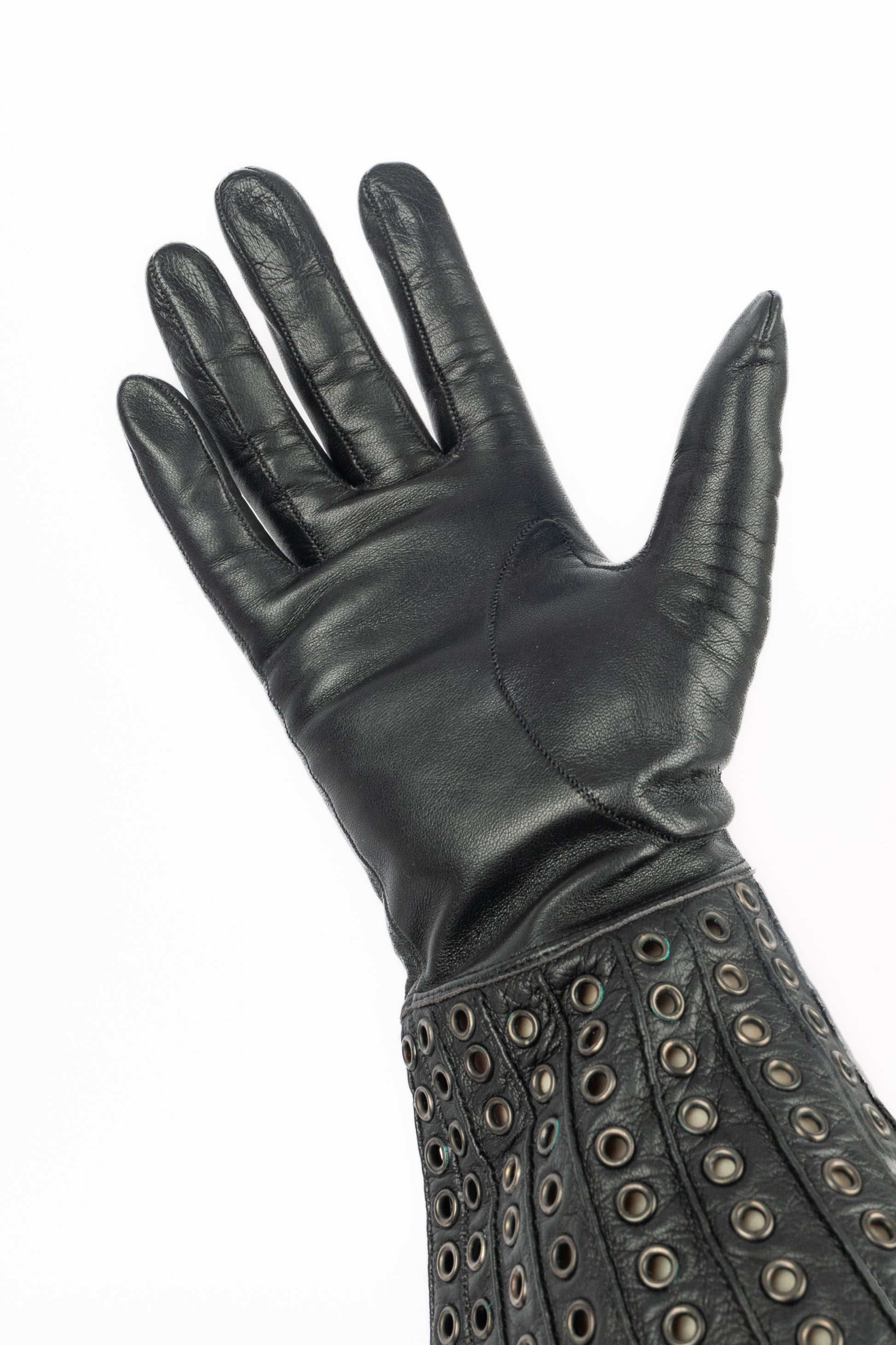 Gants vintage en cuir