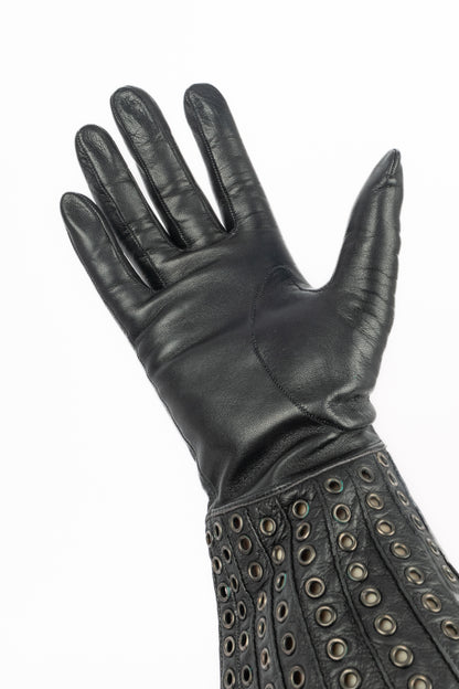 Gants vintage en cuir