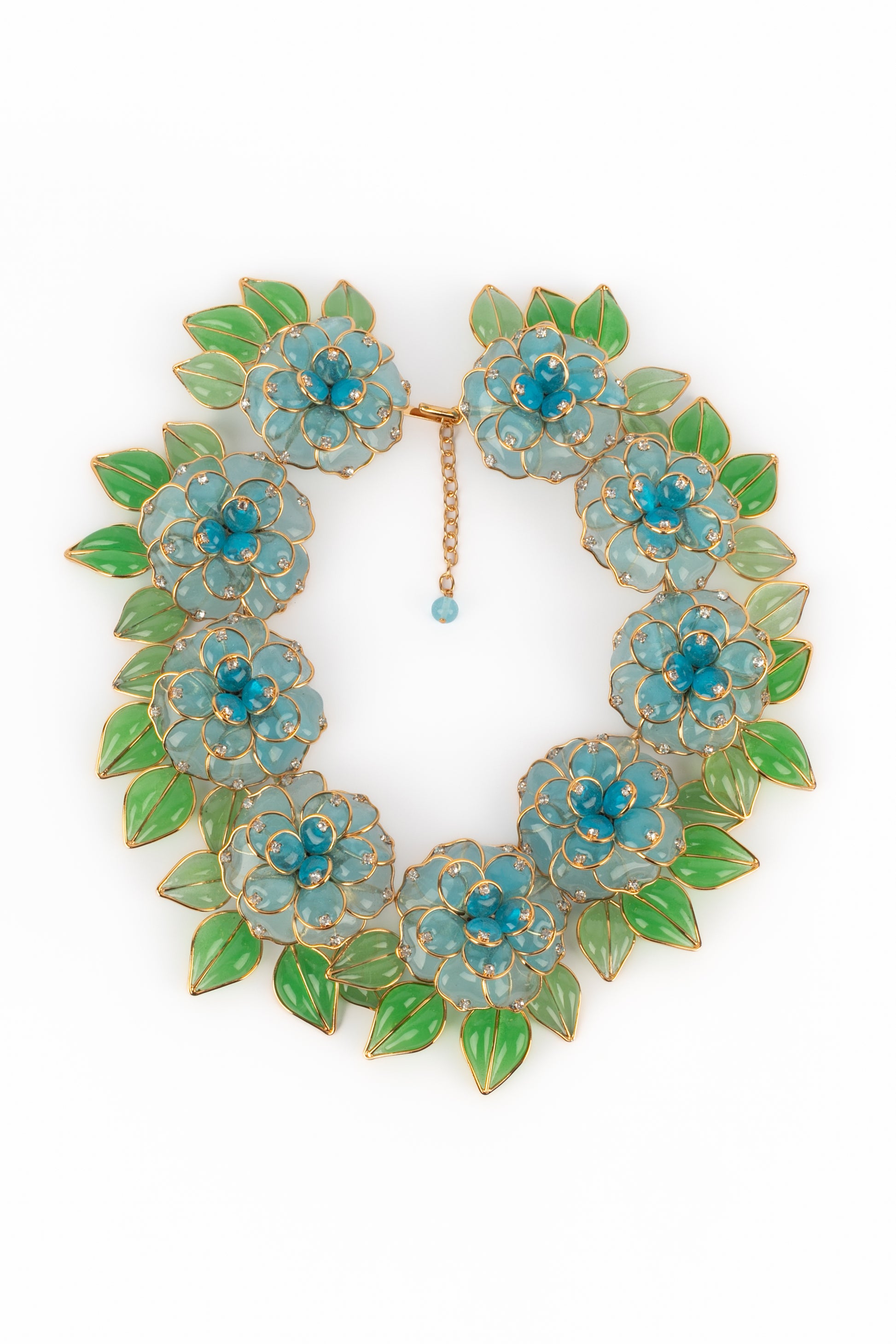 Collier fleurs Augustine