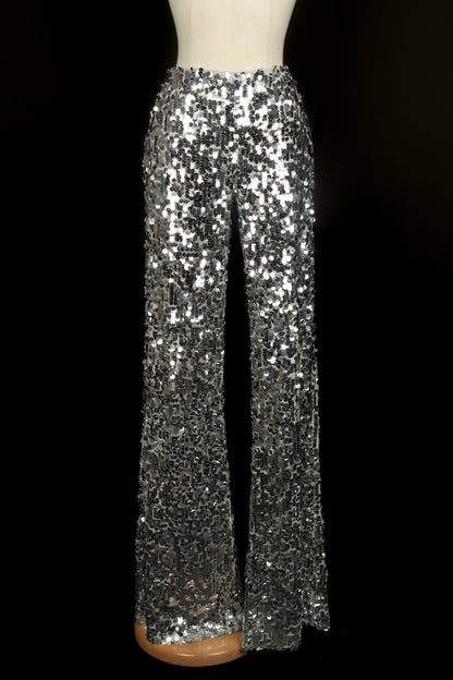 Pantalon à paillettes Azzaro 