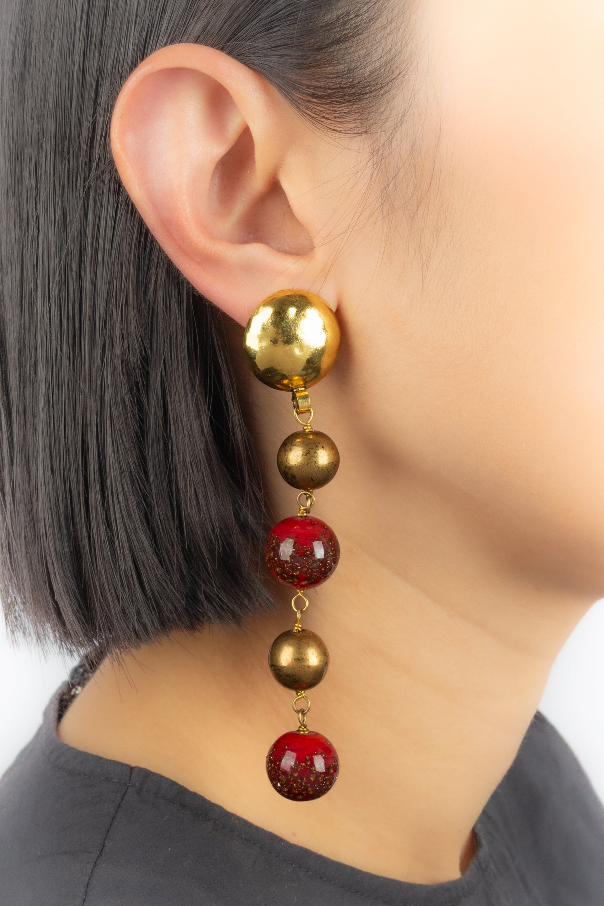 Boucles d'oreilles Frances Patiky Stein