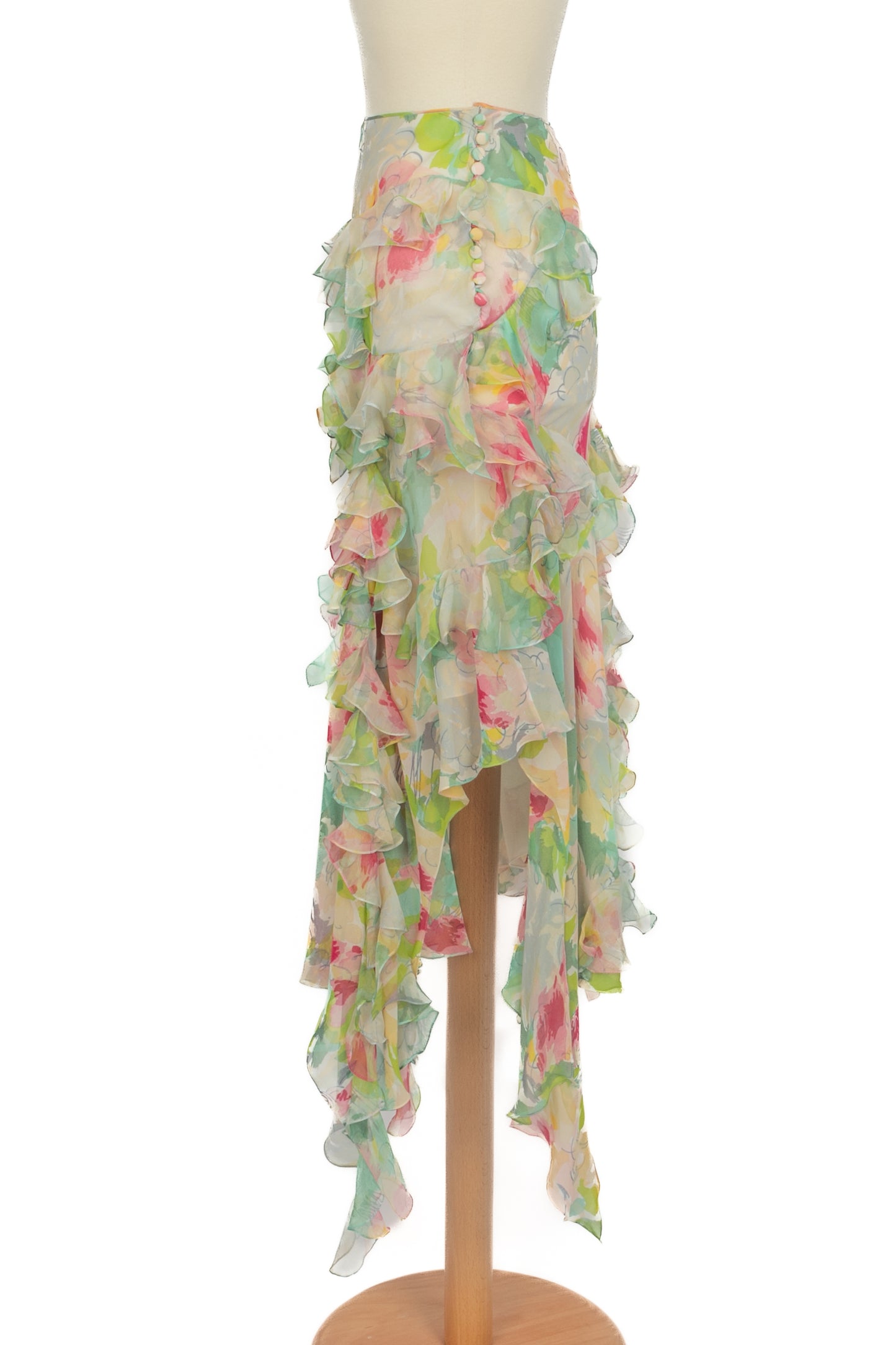 Jupe fleurie John Galliano