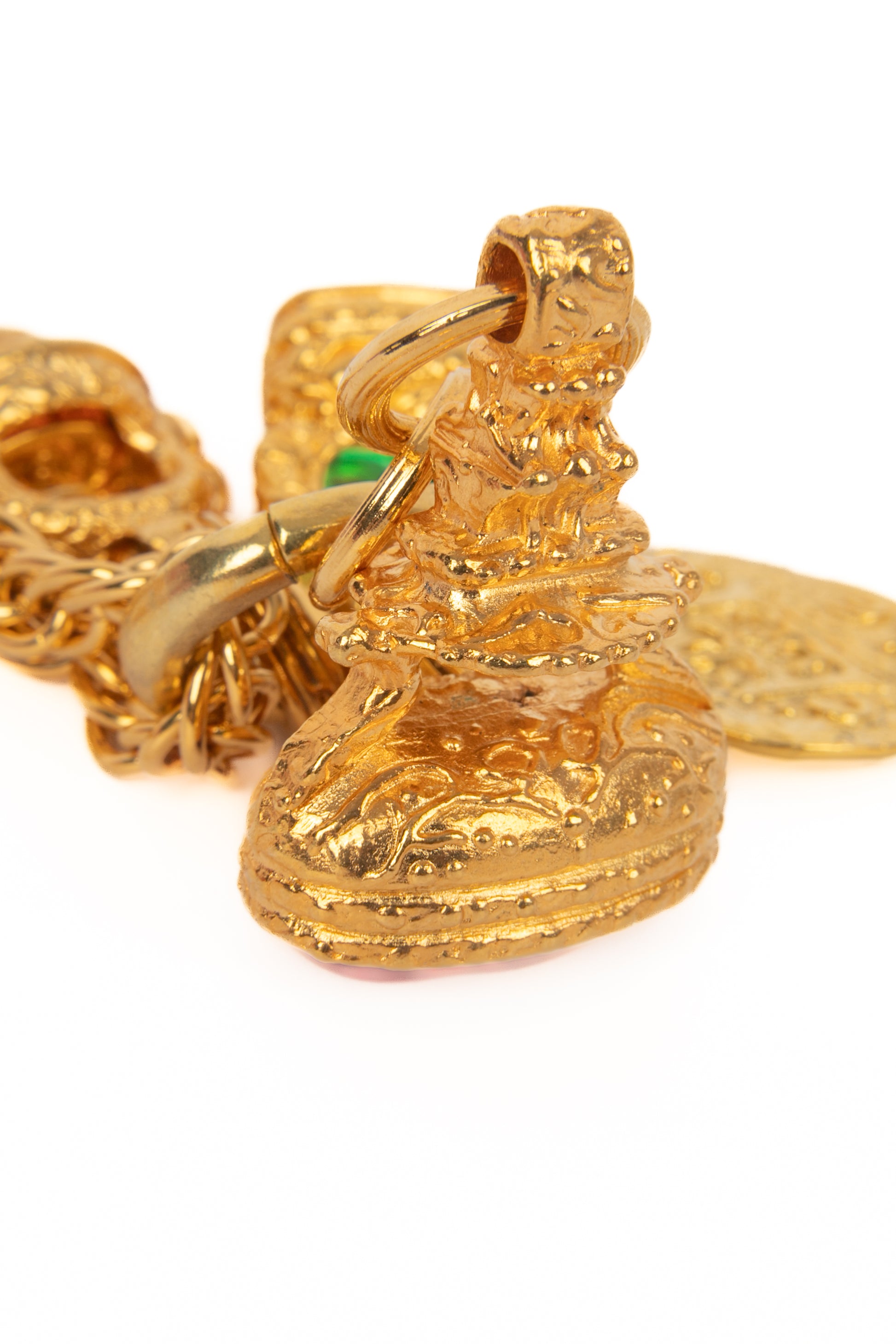 Collier sceaux Chanel 1993 