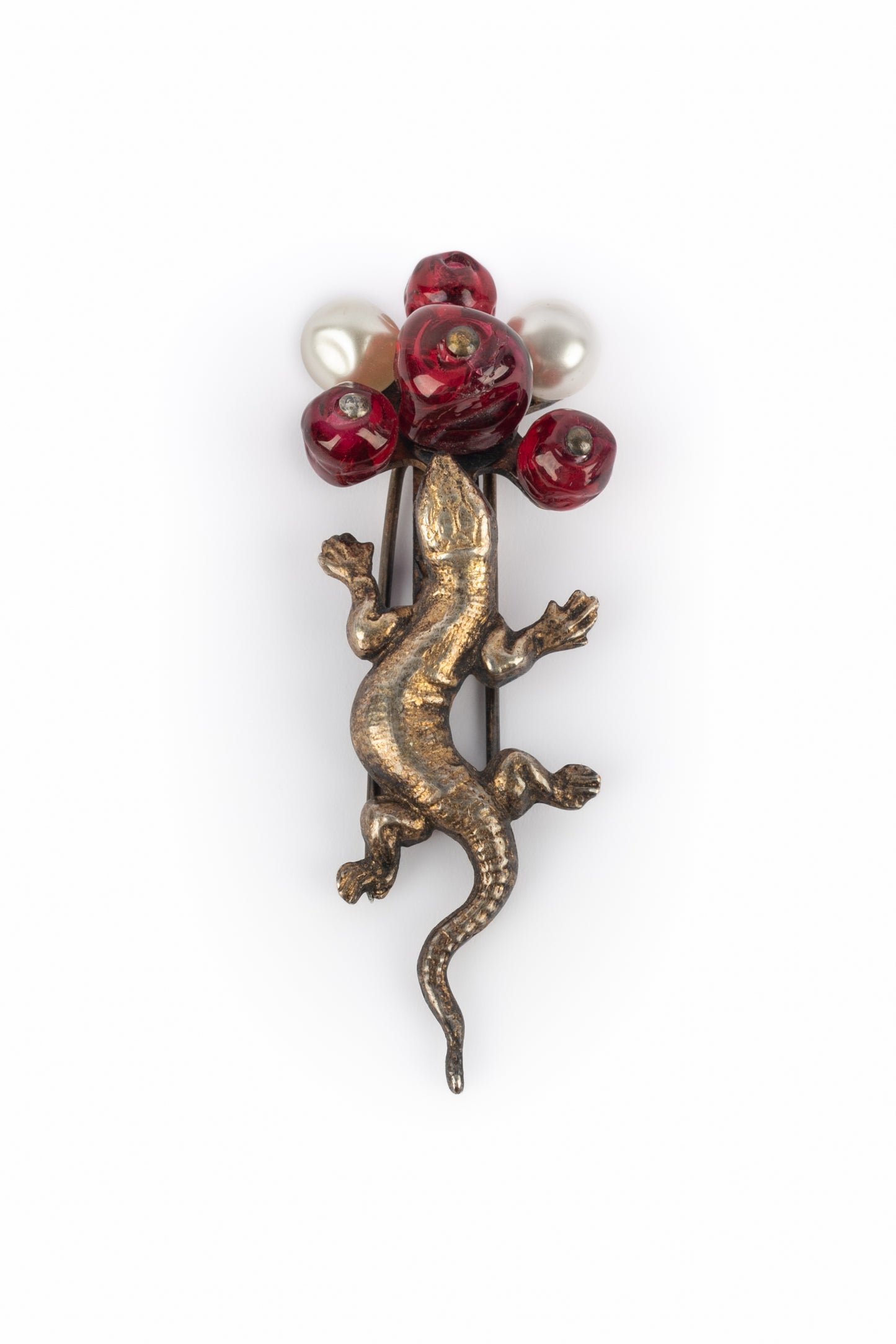 Broche lézard Coco Chanel (Attribuée à)