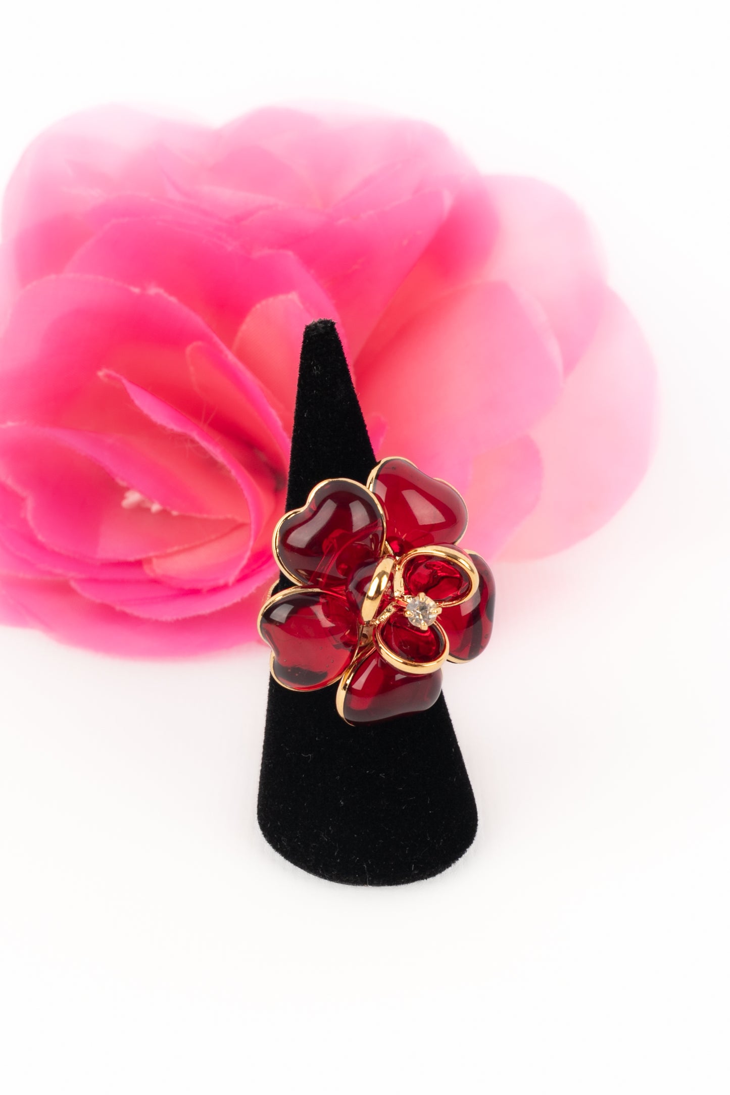 Bague rouge Augustine 