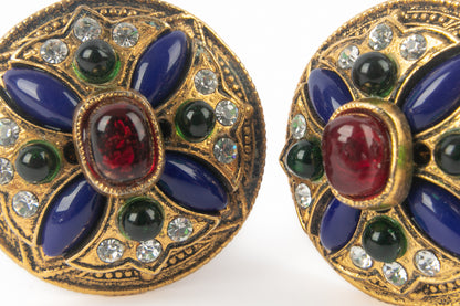 Boucles d'oreilles byzantine Chanel