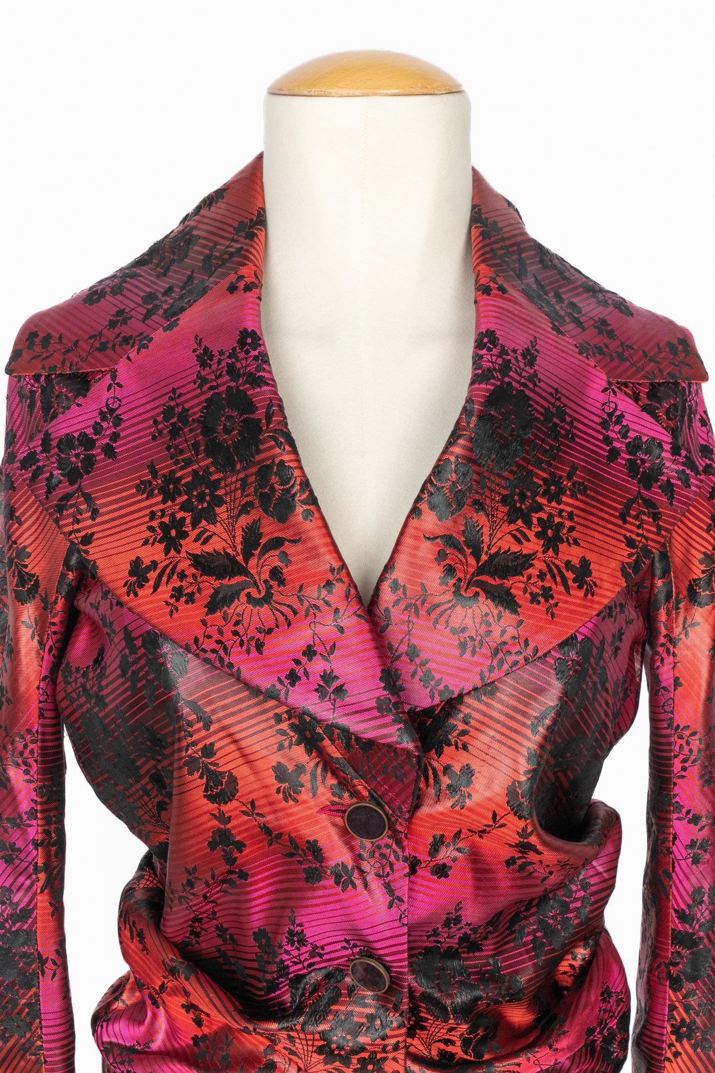 Veste en soie John Galliano Printemps 1998