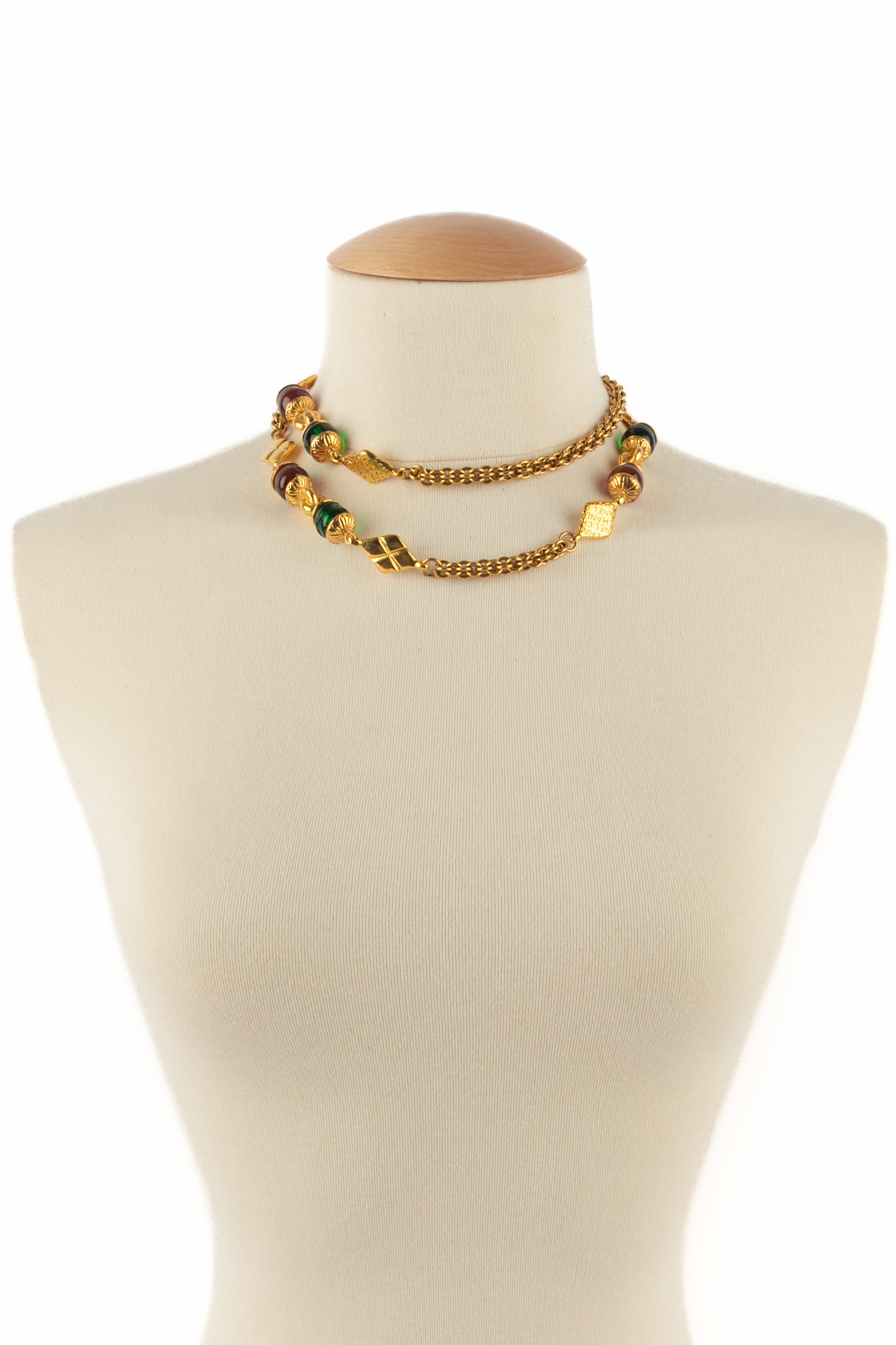 Collier byzantin Chanel 1980's