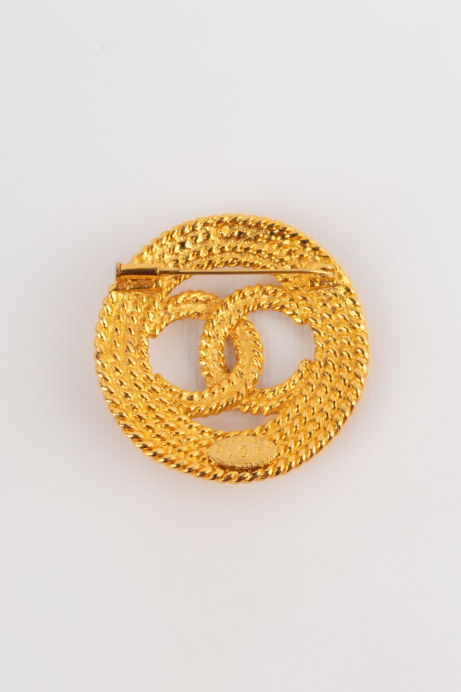 Broche cc Chanel