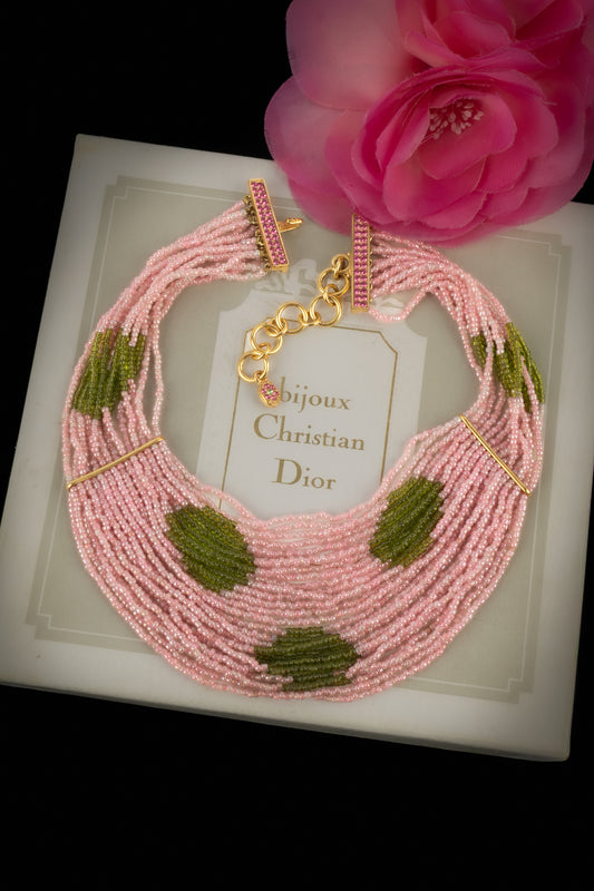 Collier "Logorama" Dior Printemps-Eté 2000