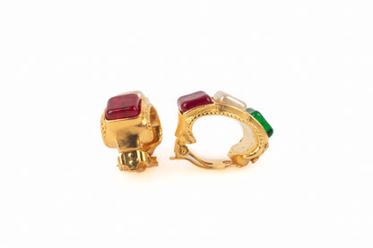 Boucles d'oreilles Chanel hiver 1997