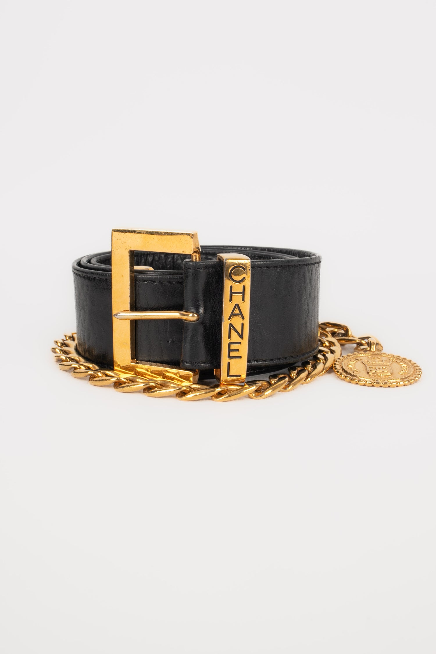 Ceinture en cuir Chanel