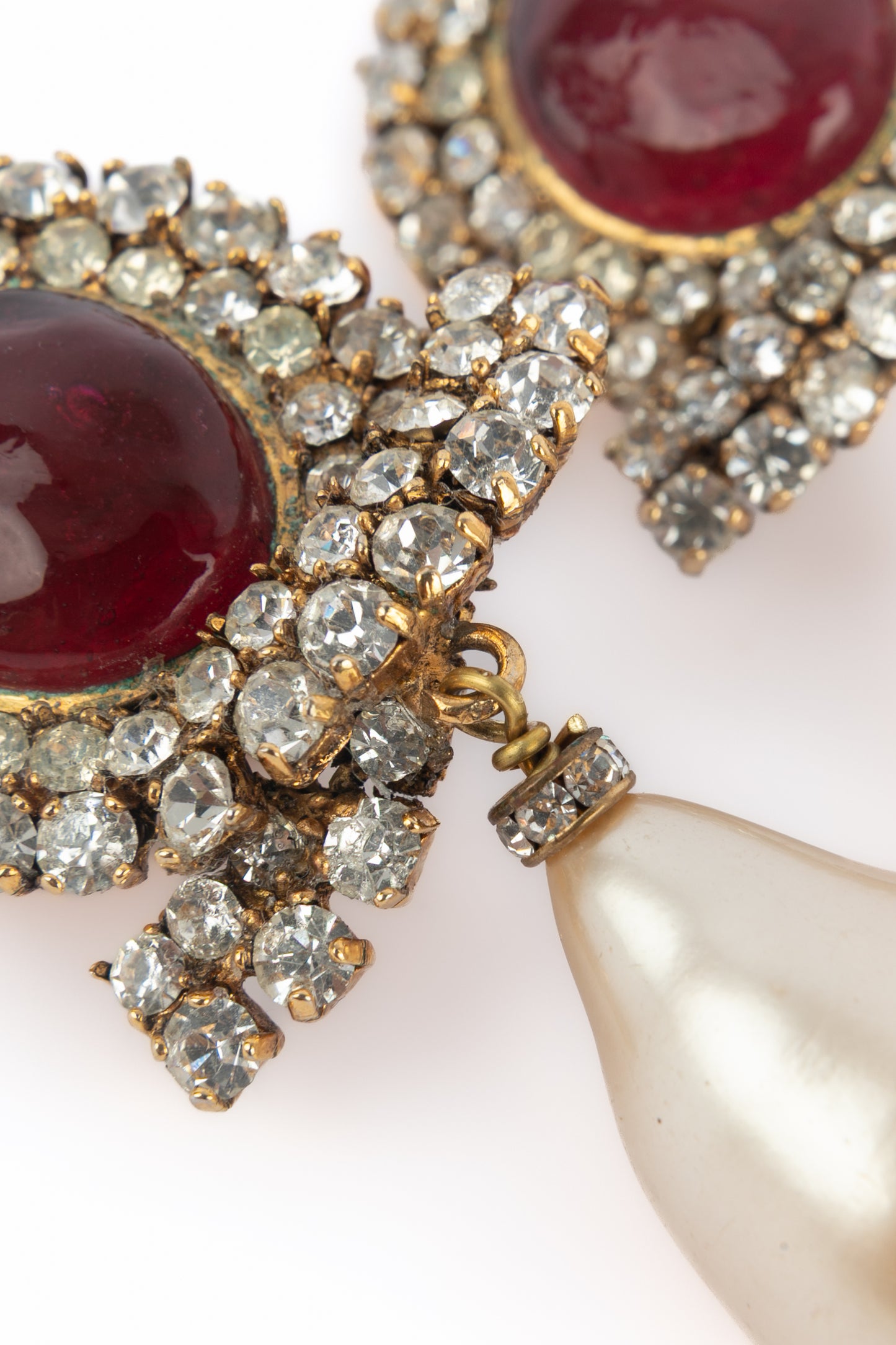 Boucles d'oreilles Chanel 1980's