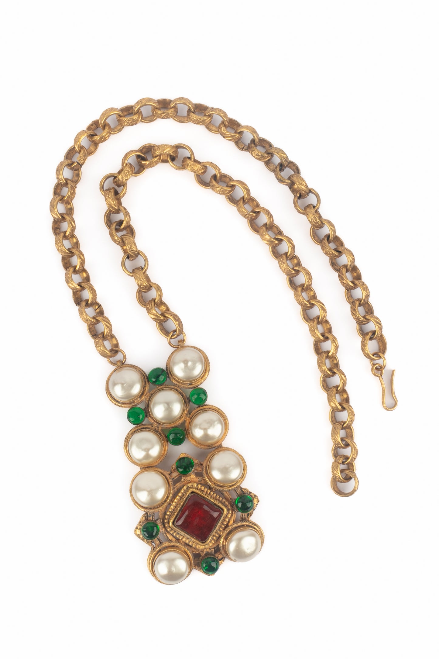 Collier byzantin Chanel 