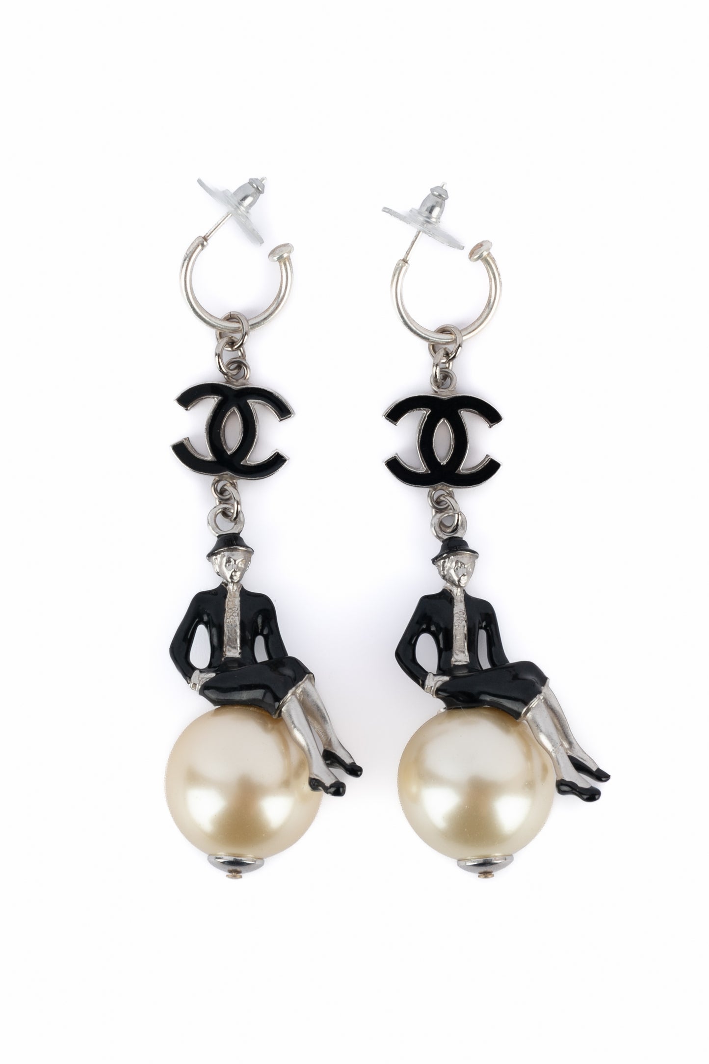 Boucles d'oreilles "Coco sur le monde" Chanel 2004